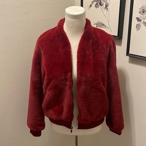 Banana Republic Faux Bomber Jacket